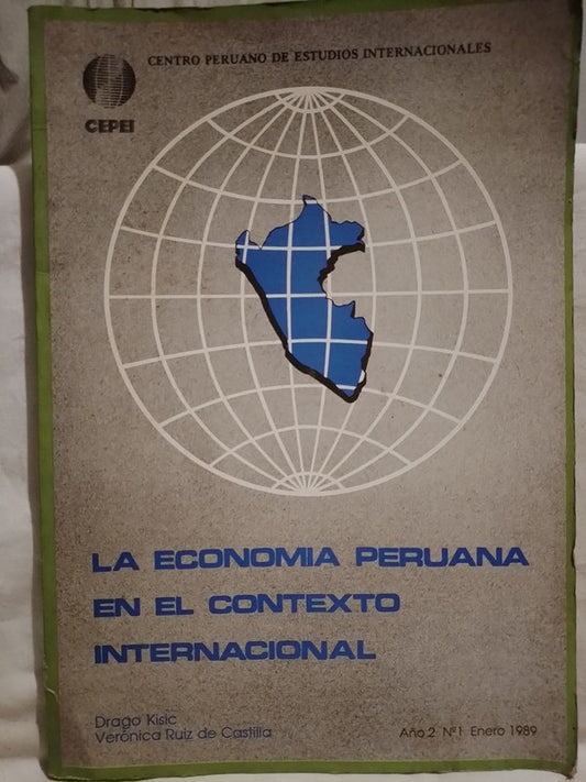 CEPB Año 2 Nº1 La Economía Peruana en el Contexto Internacional /