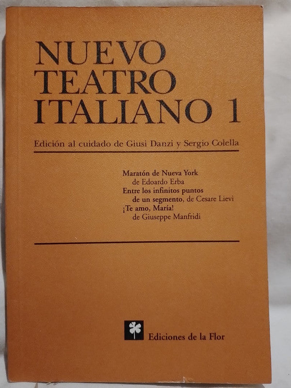 Nuevo Teatro Italiano 1  / Erba / Lievi / Manfridi