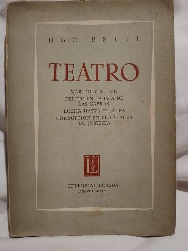 Teatro / Betti, Hugo