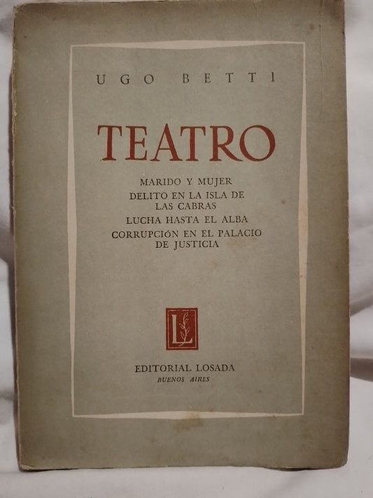 Teatro / Betti, Hugo