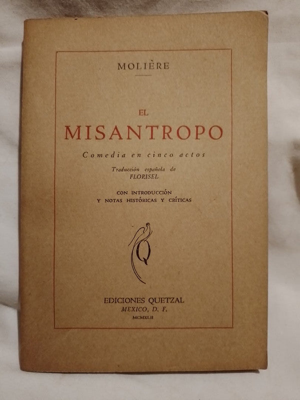 El Misántropo / Moliere