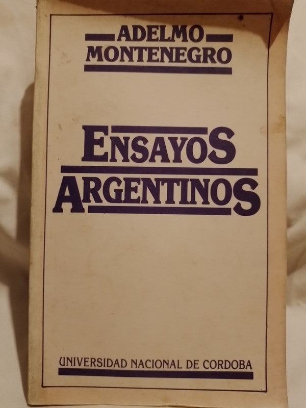 Ensayos Argentinos / Montenegro, Adelmo