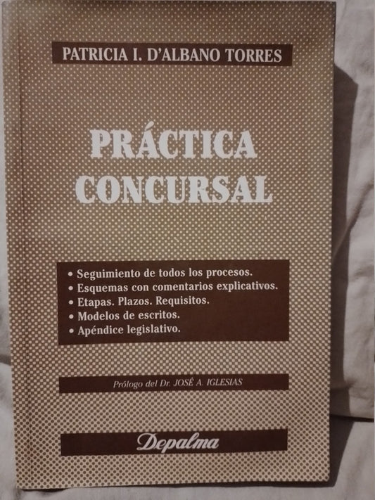 Práctica Concursal / D'Albano Torres, Patricia