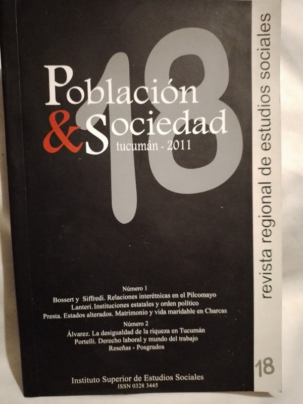 Revista Población & Sociedad Nº 18 / Varios