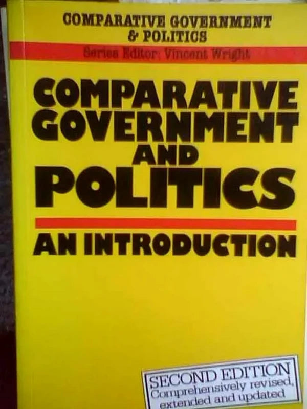 Comparative Government And Politics. An Introduction - Hague