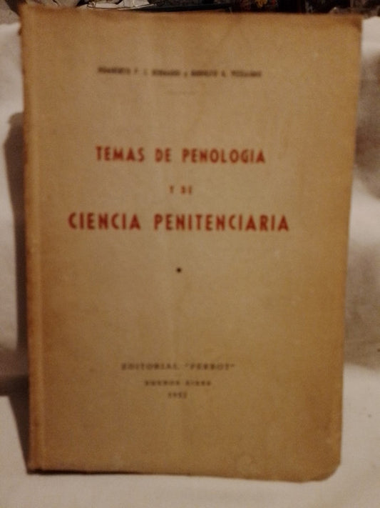 Temas de Penología y de Ciencia Penitenciaria / Bernardi y Pessagno