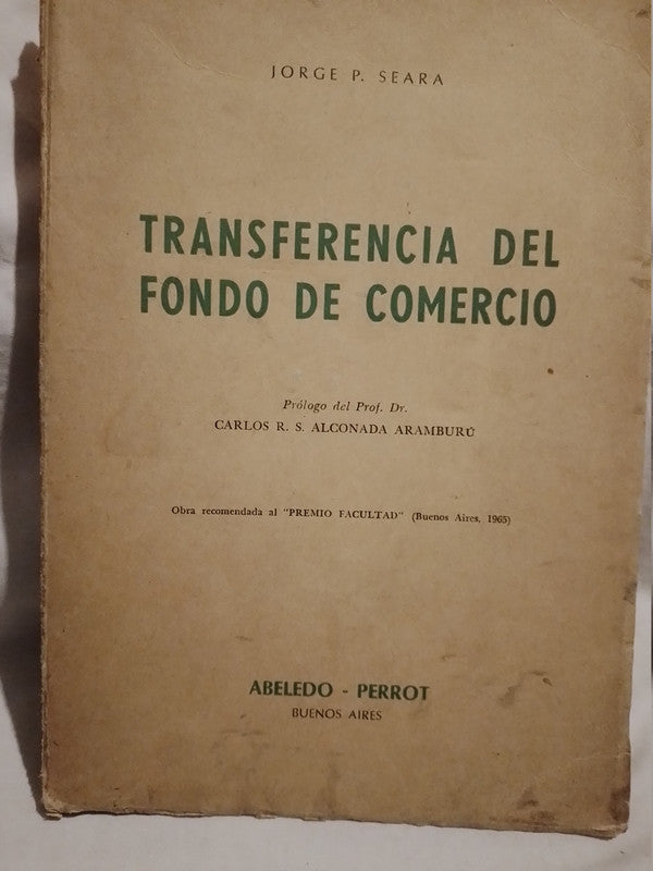 Transferencia del Fondo de Comercio Seara