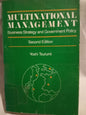 Multinational Management Business Strategy and Government Policy Tsurumi, Yoshi