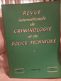 Revue Internationale de Criminologie et de Police Technique Vol.XVI Nº2 Varios
