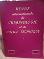 Revue Internationale de Criminologie et de Police Technique Vol.XIV Nº1 Varios
