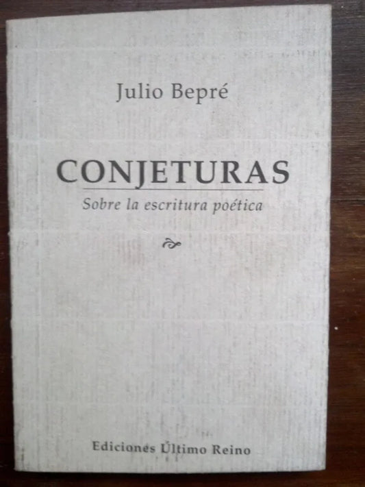 Conjeturas Sobre La Escritura Poética - Julio Bepré