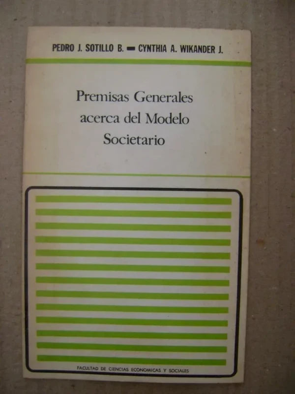 Cuadernillo: Premisas Generales Acerca Del Mundo Societario