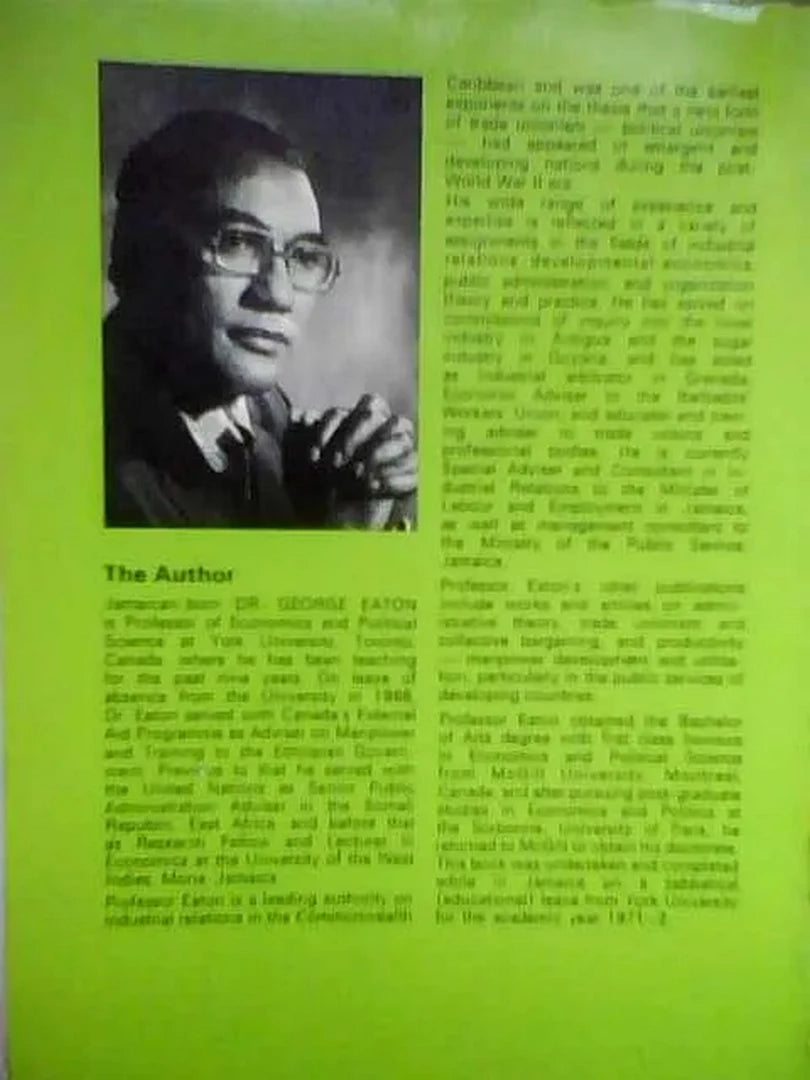 Alexander Bustamante And Modern Jamaica - George E. Eaton