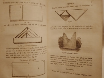 Supplément à la Cuisinière de la Campagne et de la Ville-Service de Table à La Française et à la Rus - Audot 1885