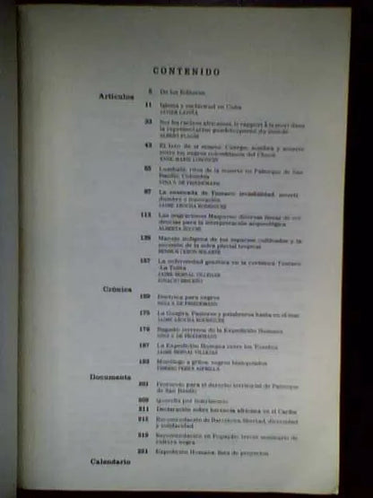América Negra. Expedición Humana A Zaga América Oculta Nº1