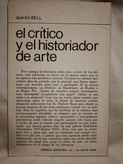 El crítico y el historiador de arte / Bell, Quentin