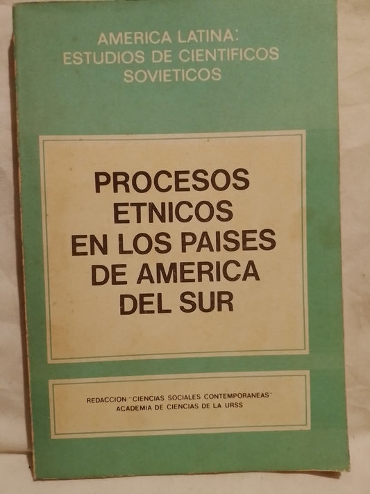 Procesos Étnicos En Los Países De América Del Sur - Varios / Varios