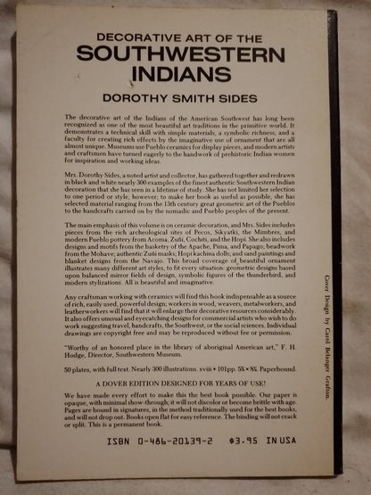 Decorative Art of the Southwestern Indians / Smith Sides, Dororthy
