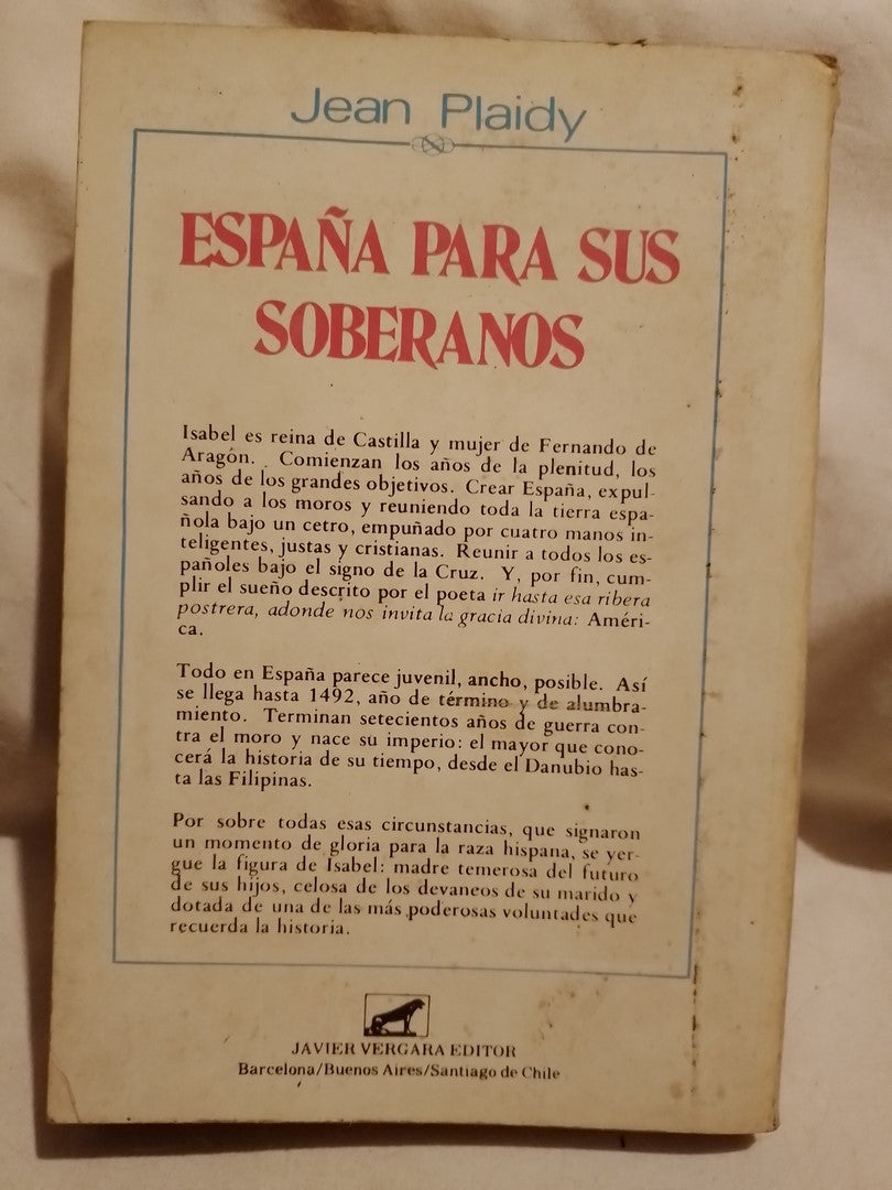 España para sus soberanos / Plaidy, Jean (Saldo)