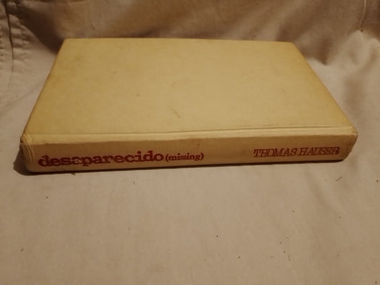 Desaparecido (missing) / Hauser, Thomas (Saldo)