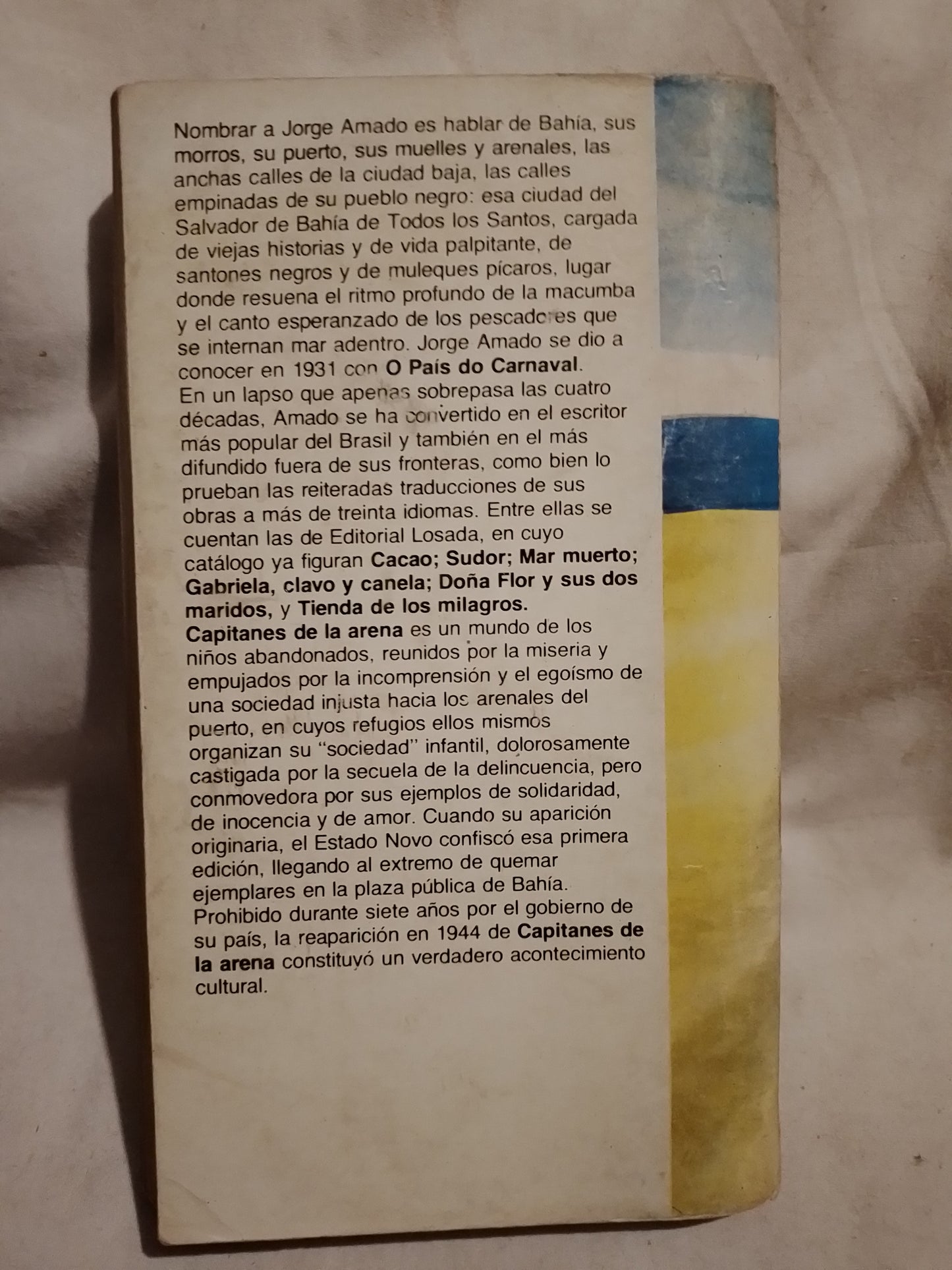Capitanes de la arena / Amado, Jorge (Saldo)