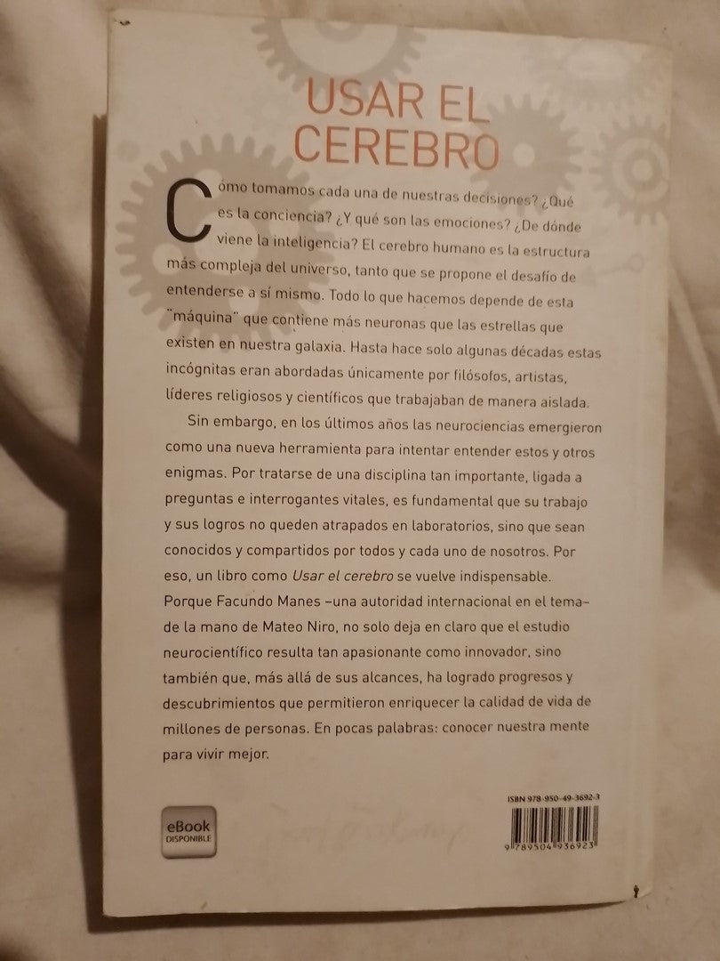 Usar el cerebro / Manes, Facundo (Saldo)